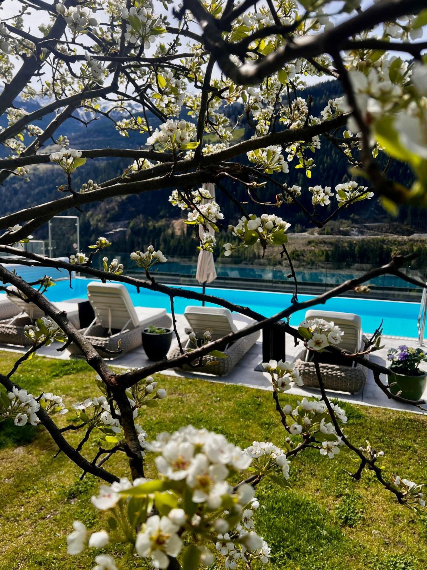 Boutique Apartment Sonnenhang - Incl Rooftop Spa Fliess Exteriör bild
